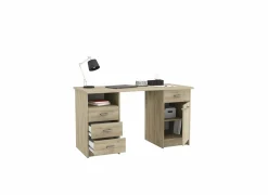 Demeyere Kinderbureaus|Kantoorbureau|Bureau New Monaco 135x58,5x74cm - decor - kronberg eik