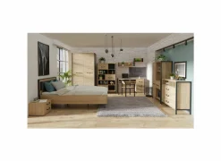 Bureau Oriental Tree 129,4cm - decor - bartex eik- Woonkamer Bureau|Bureau