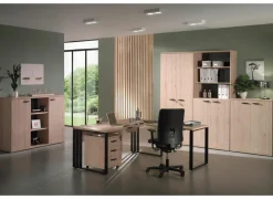 Kantoorbureau|Bureau Rio 160x80x73cm - melamine - lente eik