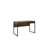 Bureau Santiago 120x60cm - melamine - walnoot- Woonkamer Bureau|Kantoorbureau