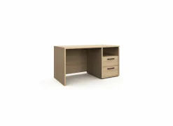 Bureau Tessa 138x66cm - melamine - zand eik- Bureau