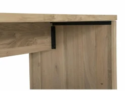 Kantoorbureau|Bureau Yoda 160x80x76cm - eik massief - naturel