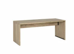 Kantoorbureau|Bureau Yoda 180x80x76cm - eik massief - naturel