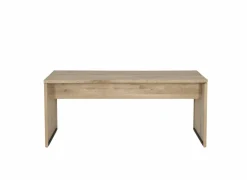 Kantoorbureau|Bureau Yoda 180x80x76cm - eik massief - naturel