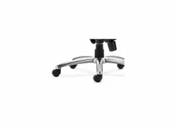 Bureaustoelen|Bureaustoelen|Bureaustoel Harley 66x66x120,5cm - lederlook - zwart