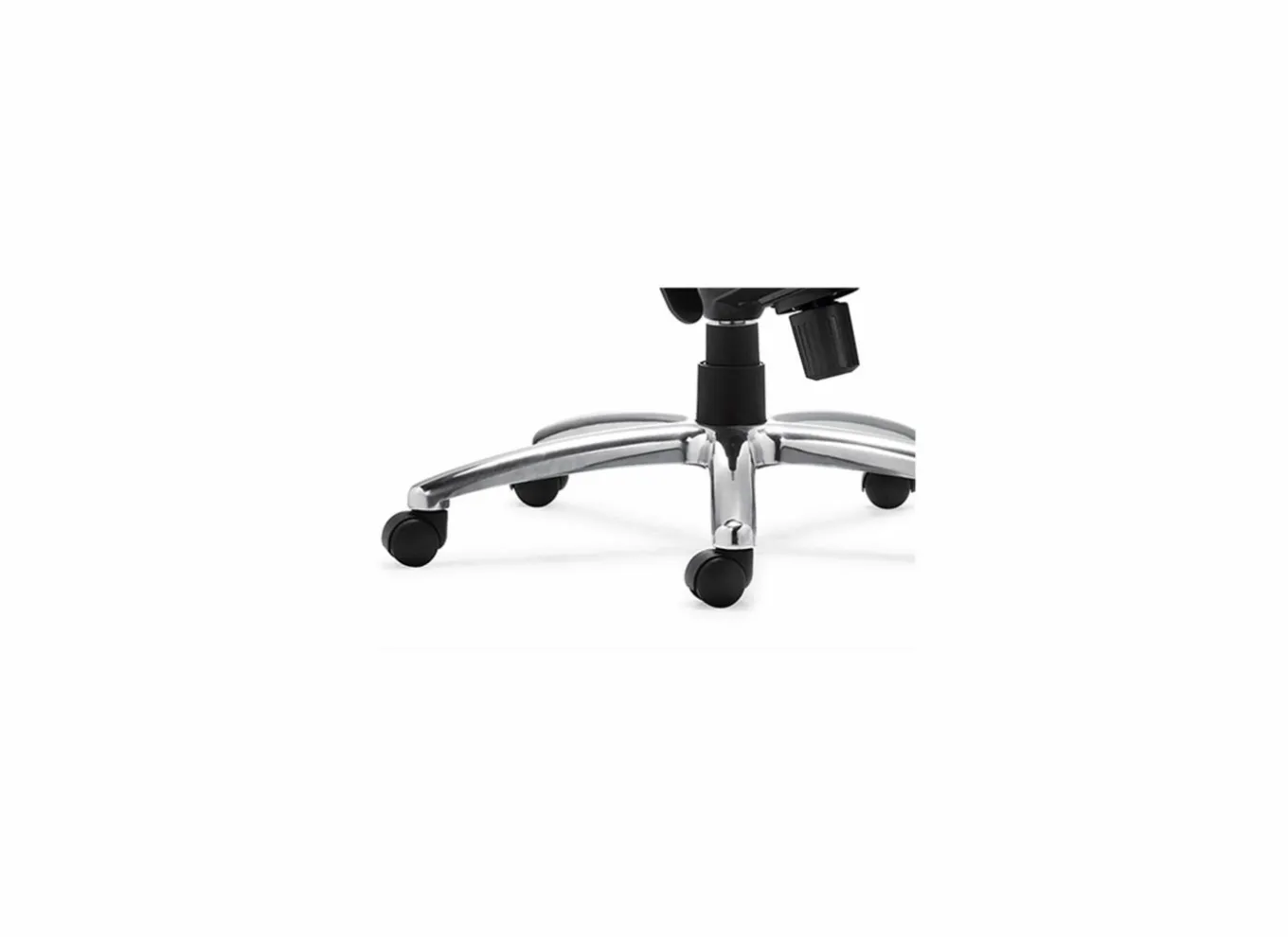 Bureaustoelen|Bureaustoelen|Bureaustoel Harley 66x66x120,5cm - lederlook - zwart