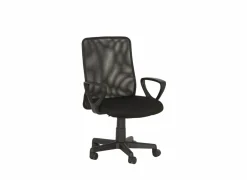 Bureaustoelen|Bureaustoelen|Bureaustoel Mosquito 56x47x99cm - stof - zwart