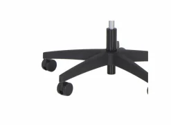 Bureaustoelen|Bureaustoelen|Bureaustoel Sigmund 47x49x107cm - stof - zwart