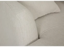 Fauteuils|Chaise longue Isla 145x170x71cm - stof - ecru