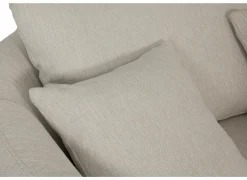 Fauteuils|Chaise longue Isla 145x170x71cm - stof - ecru