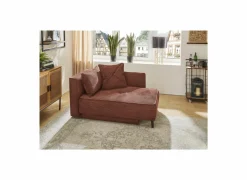 Chaise longue Rex Recamière 155x95x81cm - stof - roest met bedfunctie- Zetelbedden|Fauteuils