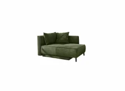Chaise longue Rex Recamière  155x95x81cm - stof - groen met bedfunctie- Zetelbedden|Fauteuils