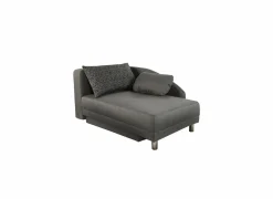 Chaise longue Roy Recamière 149x90cm - stof - taupe met bedfunctie- Slaapbanken|Fauteuils