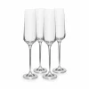 Salt & Pepper Champagneglazen|Champagneglas Mystique 19cl - glas - transparant set van 4