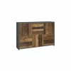 Commode Best Chest 114x30x78cm - decor - old wood & beton- Commode|Commode