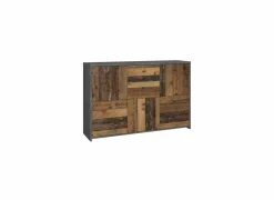 Commode Best Chest 114x30x78cm - decor - old wood & beton- Commode|Commode