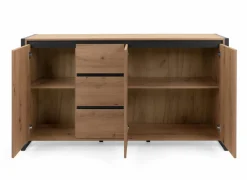 Commode|Commode|Commode Denver 160cm - decor - artisanale eik & anthraciet