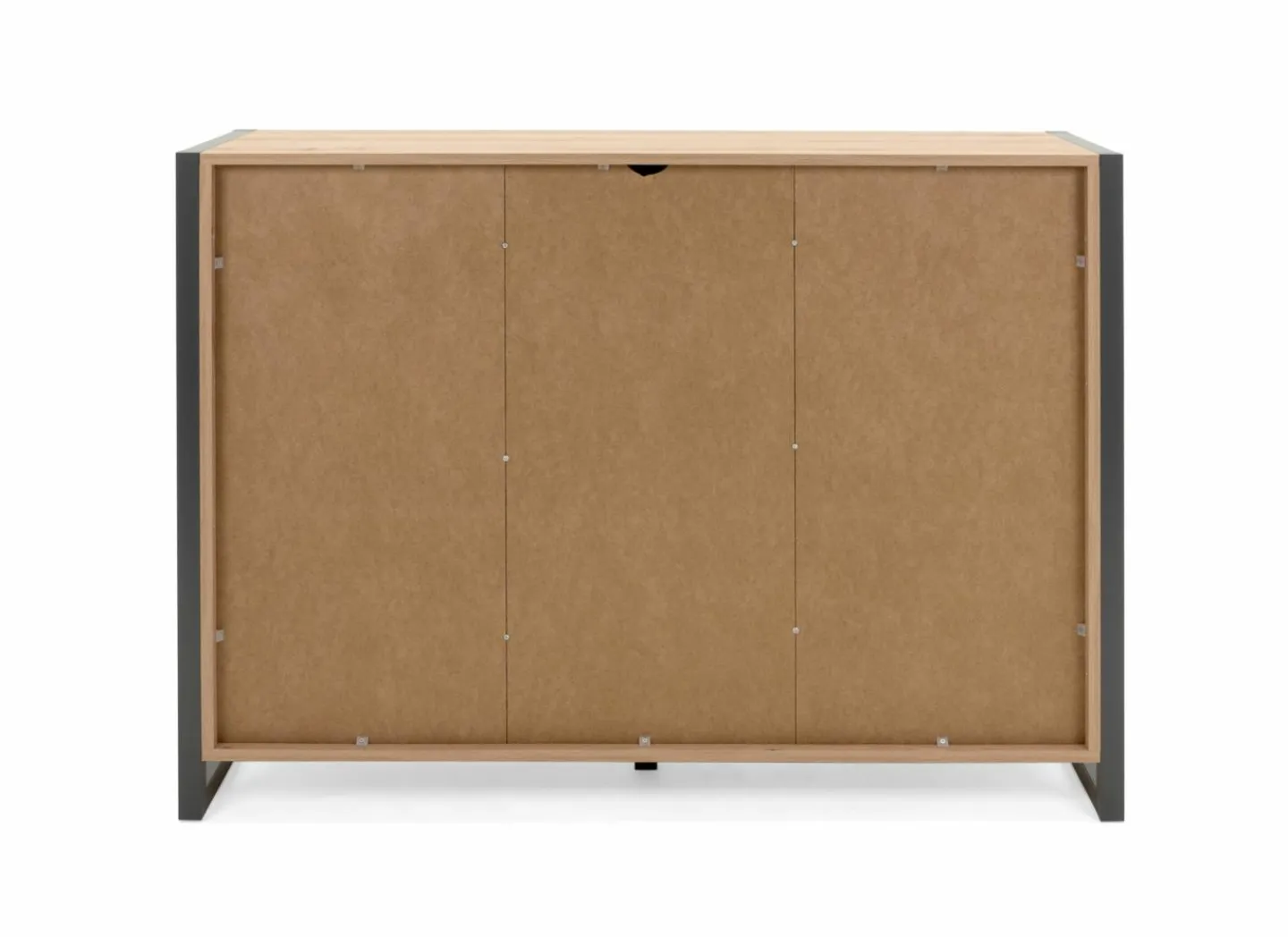 Commode Denver 120cm - decor - artisanale eik & anthraciet- Commode|Commode