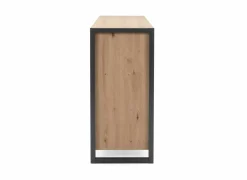 Commode Denver 120cm - decor - artisanale eik & anthraciet- Commode|Commode