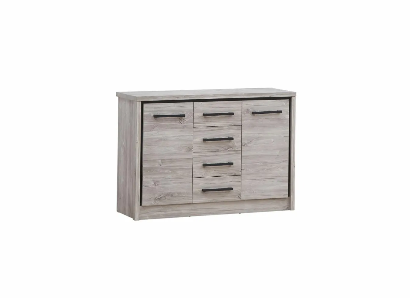 Commode|Commode|Commode Elias 120x40x83cm - decor - grijze eik