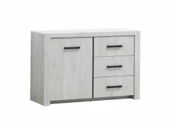 Commode|Commode|Commode Elvis 120x45x81cm - decor - witte eik