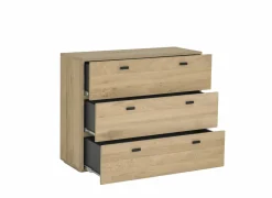 Commode Holmes 110x45x90cm - MDF - eik- Commode|Commode