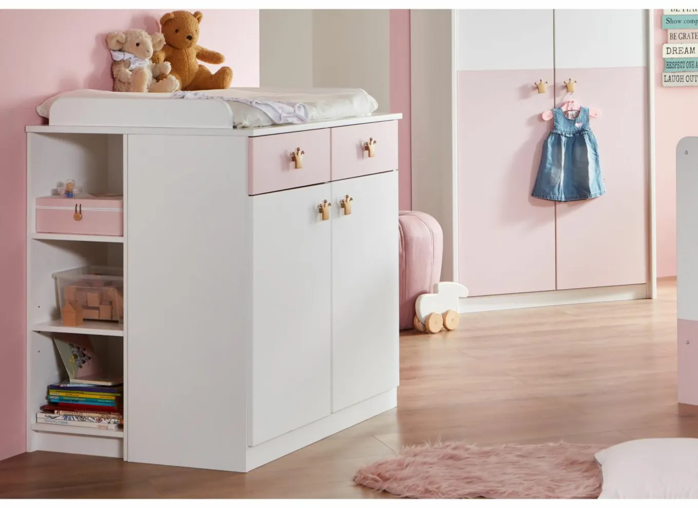 Babycommodes|Commode incl luiertafel Cindy 91x75x101cm