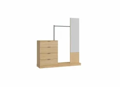 Commode Magic 145x40x165cm - melamine - naturel- Commode|Spiegels