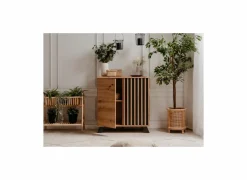 Commode|Commode|Commode Medan 80x40x85cm - melamine - artisanale eik