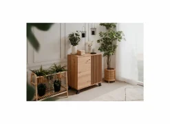 Commode|Commode|Commode Medan 80x40x85cm - melamine - artisanale eik