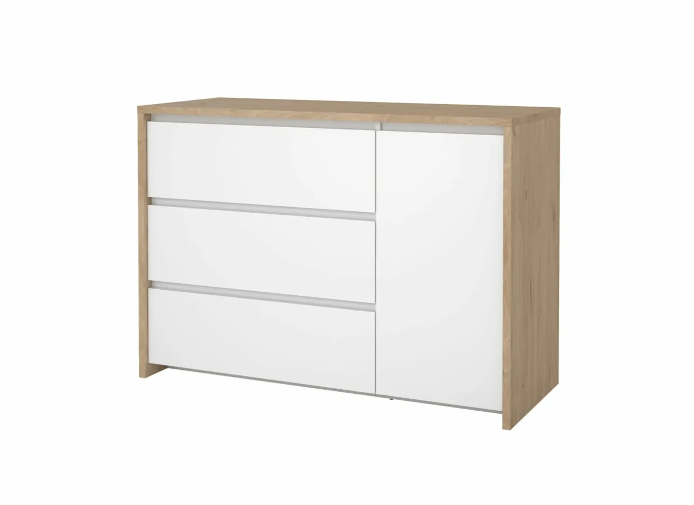 Commode|Commode|Commode Next 119x48x84cm - decor - wit/jackson hickory