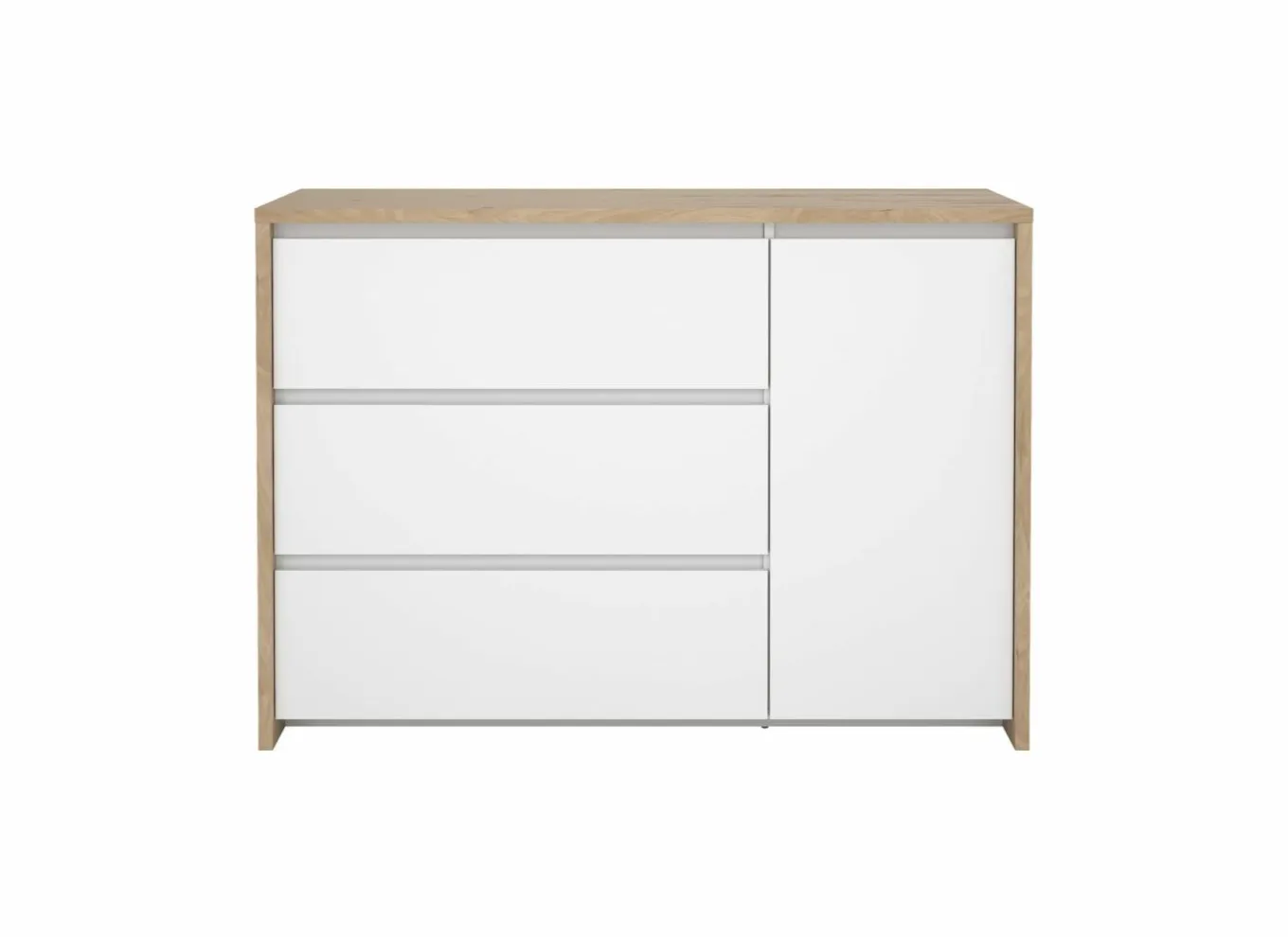 Commode|Commode|Commode Next 119x48x84cm - decor - wit/jackson hickory