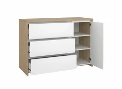 Commode|Commode|Commode Next 119x48x84cm - decor - wit/jackson hickory