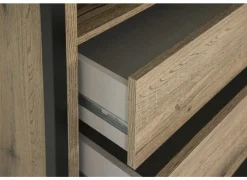 Commode Oriental Tree 109,4x41,5x90,7cm - decor - bartex eik- Commodes