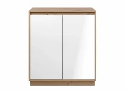 Commode|Commode|Commode Phoenix 79cm - decor - artisanale eik & wit