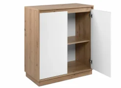 Commode|Commode|Commode Phoenix 79cm - decor - artisanale eik & wit