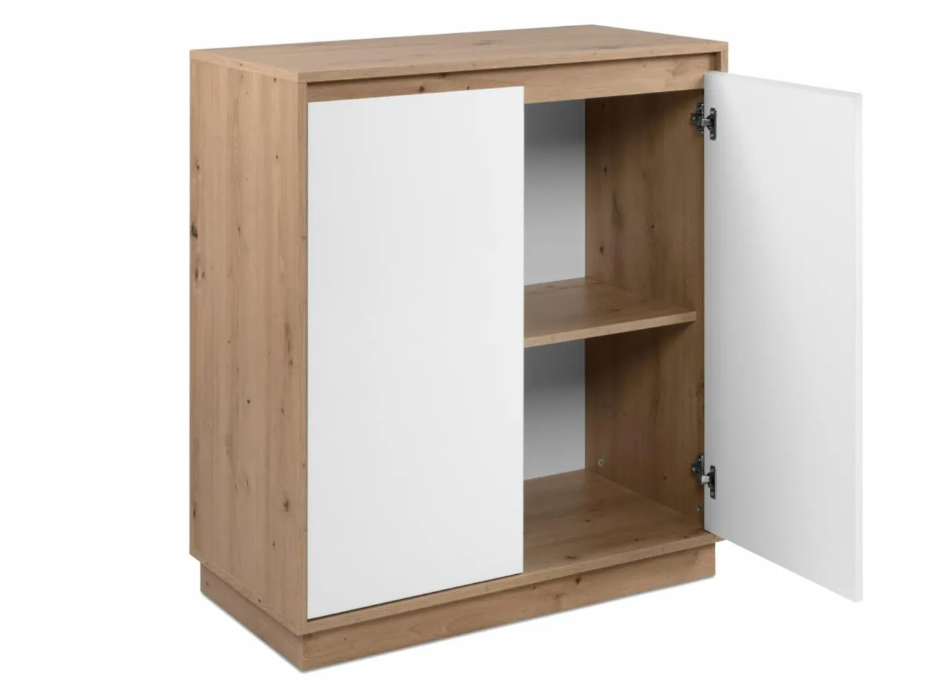 Commode|Commode|Commode Phoenix 79cm - decor - artisanale eik & wit