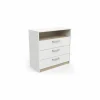 Commode Watson 83x40x81cm - decor - kronberg eik & wit- Commode|Commode
