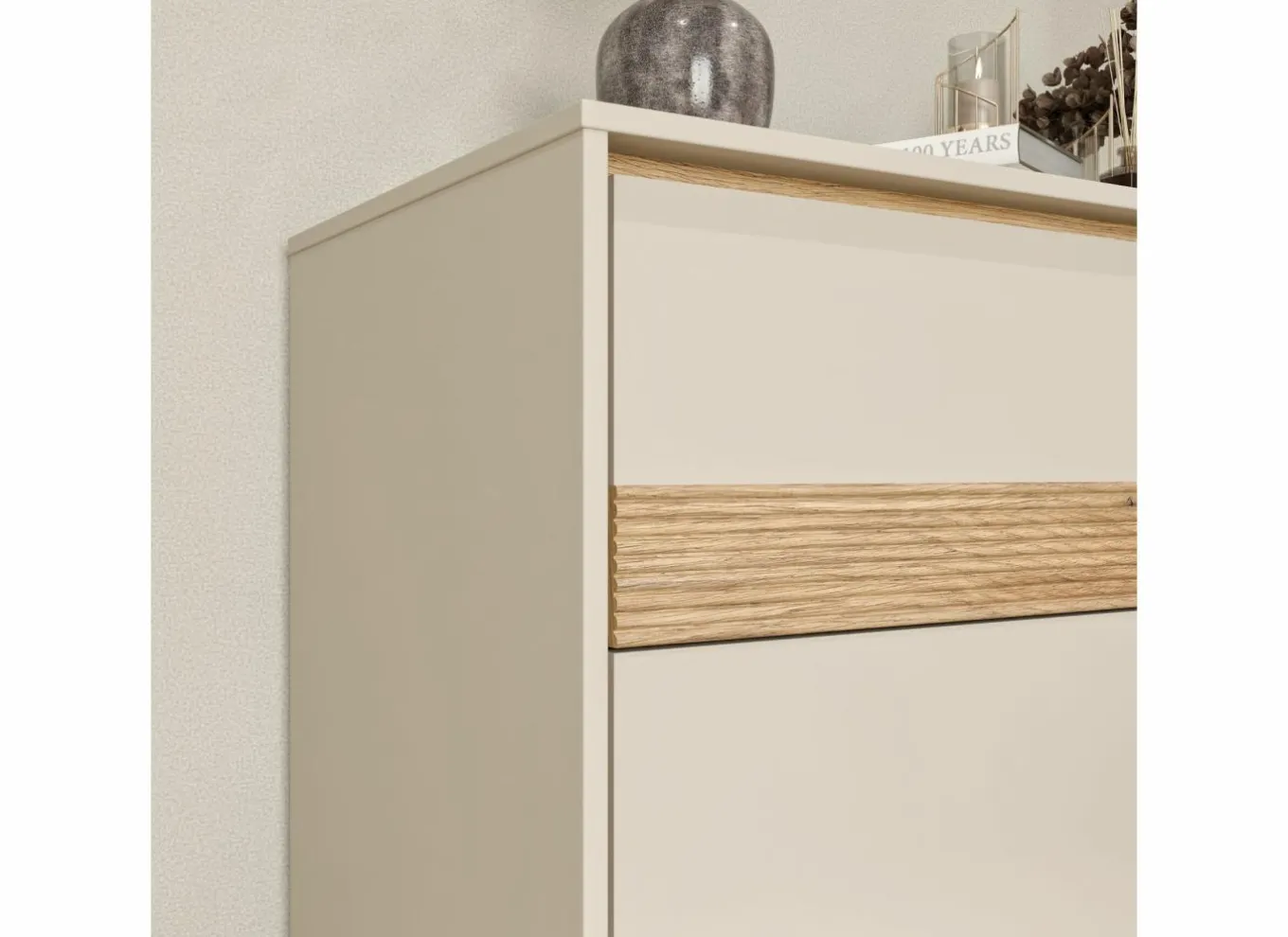 Commode|Commode|Commode Wexlin 96x50x84cm - decor - sand & mauvella oak