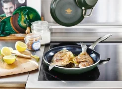GreenPan Dagelijkse Kost braadpan Ø30cm - aluminium - olijfgroen- Braadpannen