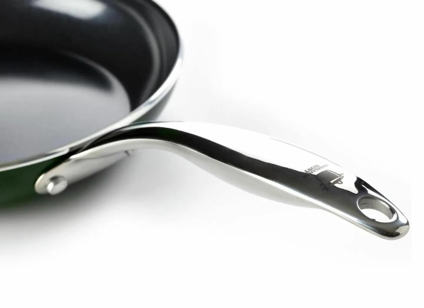 GreenPan Dagelijkse Kost braadpan Ø24cm - aluminium - olijfgroen- Braadpannen