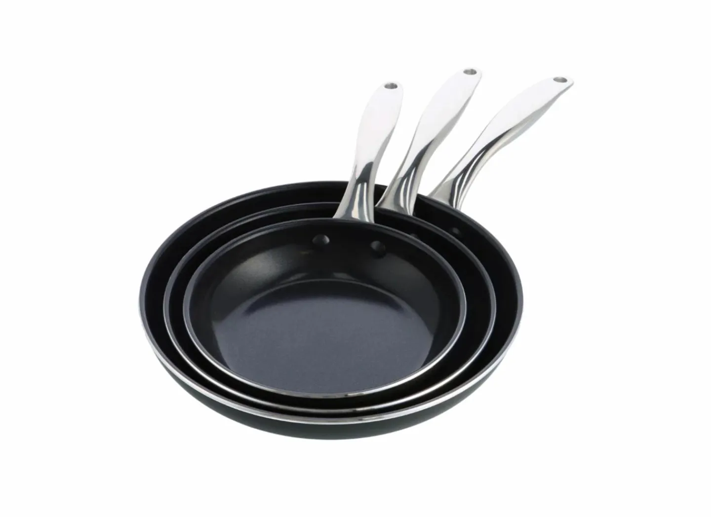 GreenPan Dagelijkse Kost braadpan Ø24cm - aluminium - olijfgroen- Braadpannen