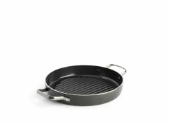 GreenPan Dagelijkse Kost grillpan Ø28cm - aluminium - olijfgroen- Grillpannen