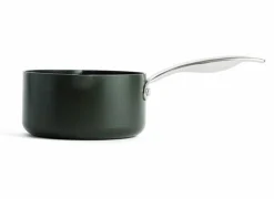 GreenPan Dagelijkse Kost steelpan Ø16cm - aluminium - olijfgroen- Steelpannen