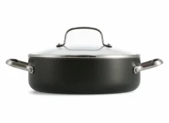 GreenPan Dagelijkse Kost stoofpan Ø24cm - aluminium - olijfgroen- Braadpannen