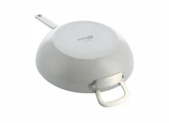 Dagelijkse Kost wokpan Ø28cm - aluminium - beige & grijs- Wokpannen