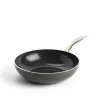 GreenPan Dagelijkse Kost wokpan Ø28cm - aluminium - olijfgroen- Wokpannen