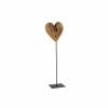 Deco Hart teak op voet H80cm- Decoratieve Accessoires
