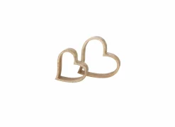 Deco Heart H14-19cm set van 2- Decoratieve Accessoires