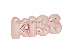 Deco Kiss/Wow H8,5cm - dolomiet - roze- Decoratieve Accessoires
